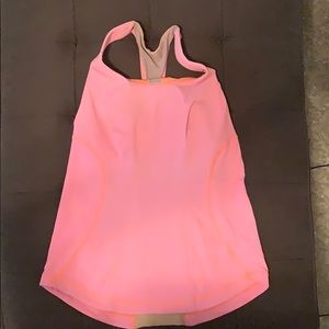 Pink Lululemon Workout Top